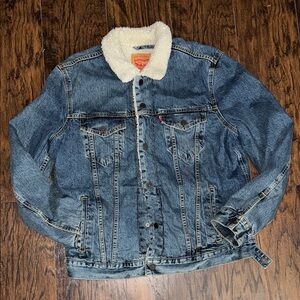 Levi’s Denim Jacket with Sherpa Interior
